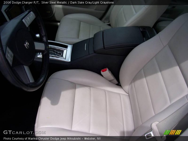Silver Steel Metallic / Dark Slate Gray/Light Graystone 2006 Dodge Charger R/T