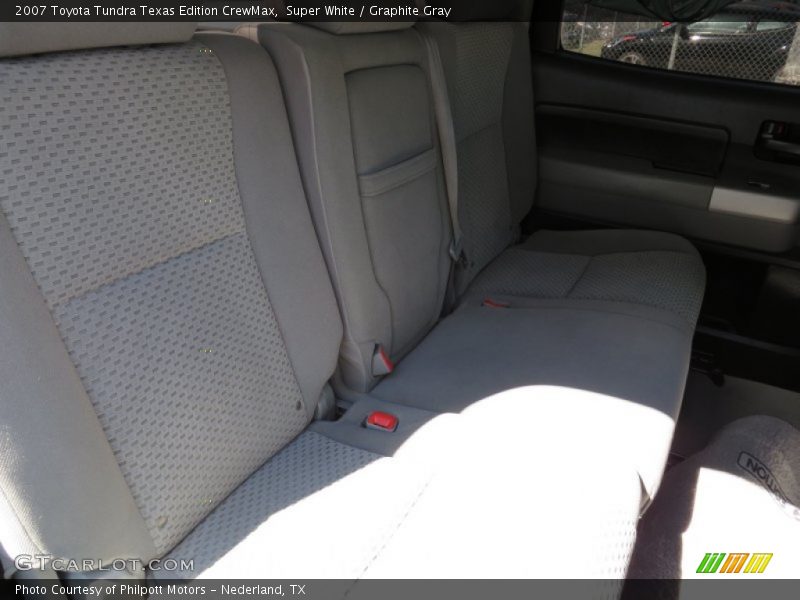 Super White / Graphite Gray 2007 Toyota Tundra Texas Edition CrewMax