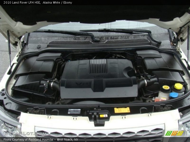 Alaska White / Ebony 2010 Land Rover LR4 HSE