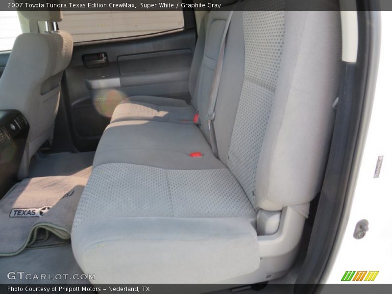 Super White / Graphite Gray 2007 Toyota Tundra Texas Edition CrewMax