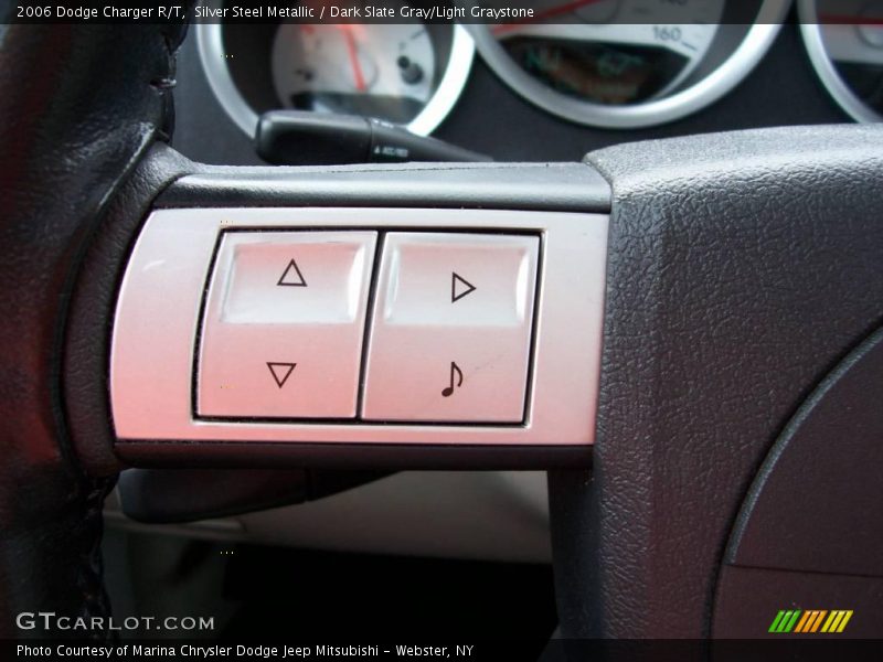 Silver Steel Metallic / Dark Slate Gray/Light Graystone 2006 Dodge Charger R/T