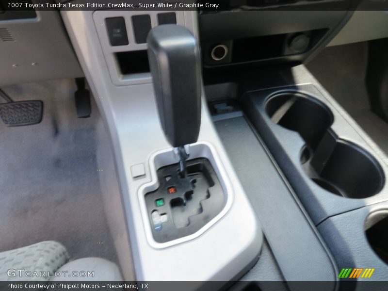 Super White / Graphite Gray 2007 Toyota Tundra Texas Edition CrewMax