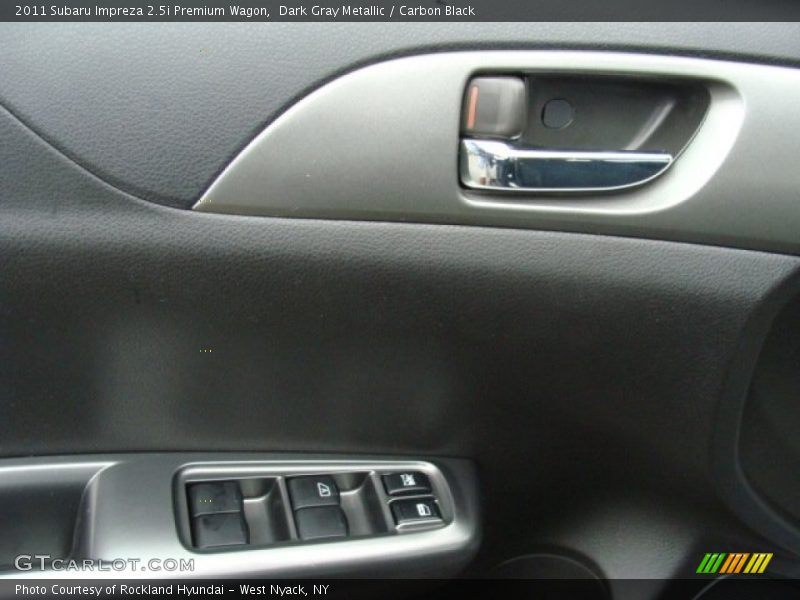 Dark Gray Metallic / Carbon Black 2011 Subaru Impreza 2.5i Premium Wagon