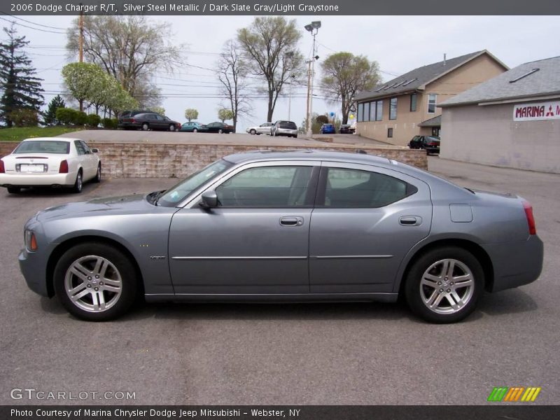 Silver Steel Metallic / Dark Slate Gray/Light Graystone 2006 Dodge Charger R/T