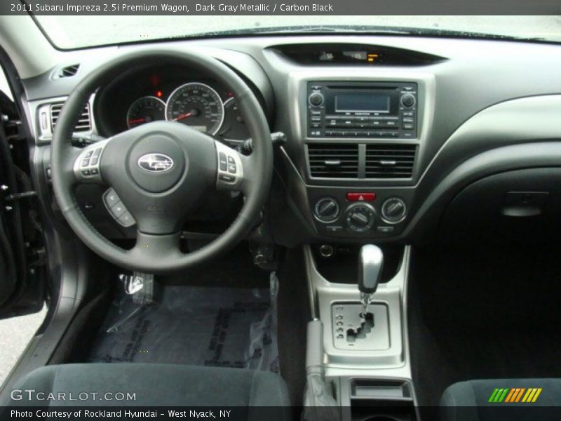 Dark Gray Metallic / Carbon Black 2011 Subaru Impreza 2.5i Premium Wagon