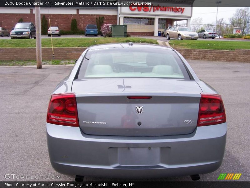 Silver Steel Metallic / Dark Slate Gray/Light Graystone 2006 Dodge Charger R/T