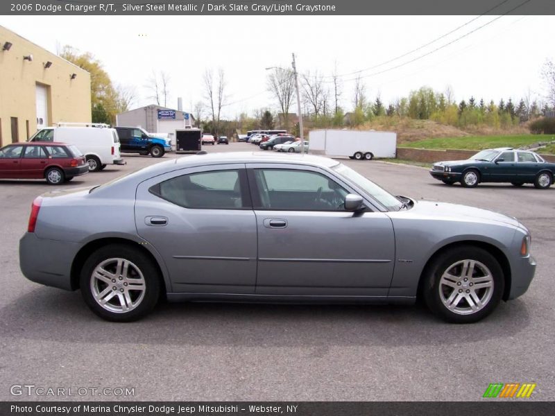 Silver Steel Metallic / Dark Slate Gray/Light Graystone 2006 Dodge Charger R/T
