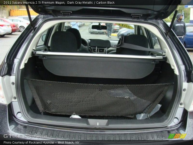 Dark Gray Metallic / Carbon Black 2011 Subaru Impreza 2.5i Premium Wagon
