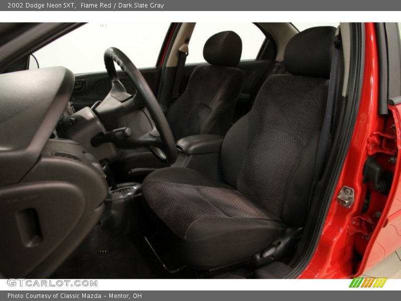 Flame Red / Dark Slate Gray 2002 Dodge Neon SXT