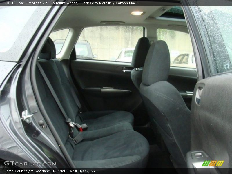 Dark Gray Metallic / Carbon Black 2011 Subaru Impreza 2.5i Premium Wagon