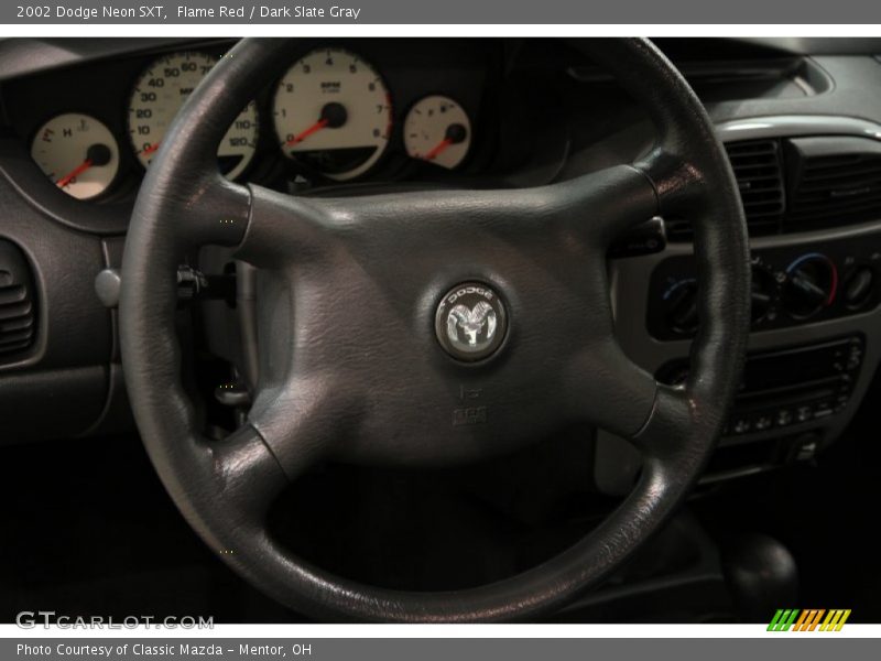 Flame Red / Dark Slate Gray 2002 Dodge Neon SXT