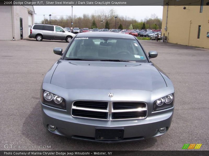Silver Steel Metallic / Dark Slate Gray/Light Graystone 2006 Dodge Charger R/T