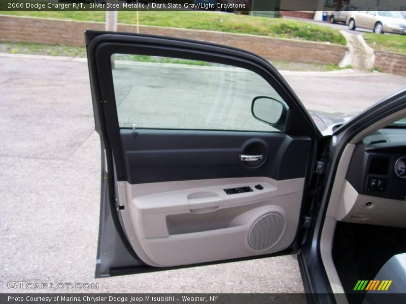 Silver Steel Metallic / Dark Slate Gray/Light Graystone 2006 Dodge Charger R/T