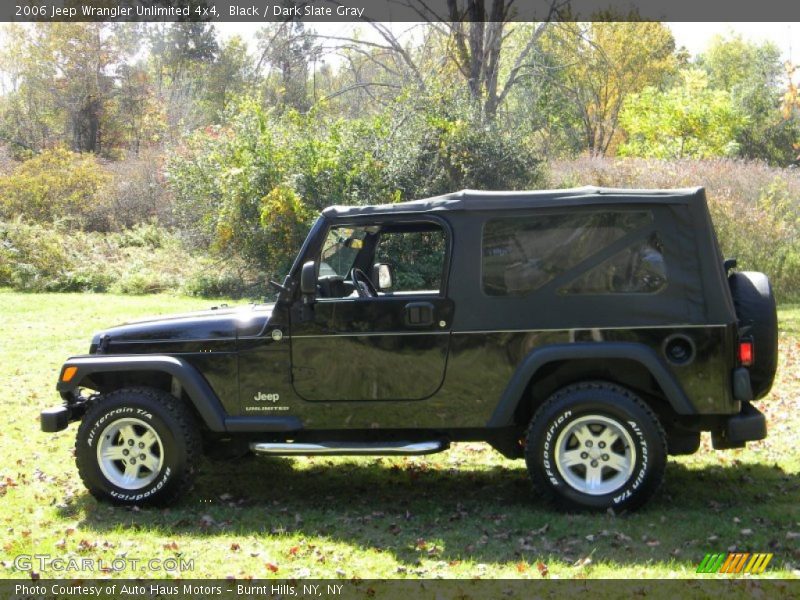 Black / Dark Slate Gray 2006 Jeep Wrangler Unlimited 4x4