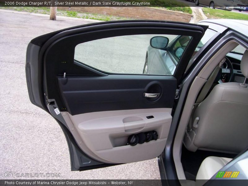 Silver Steel Metallic / Dark Slate Gray/Light Graystone 2006 Dodge Charger R/T