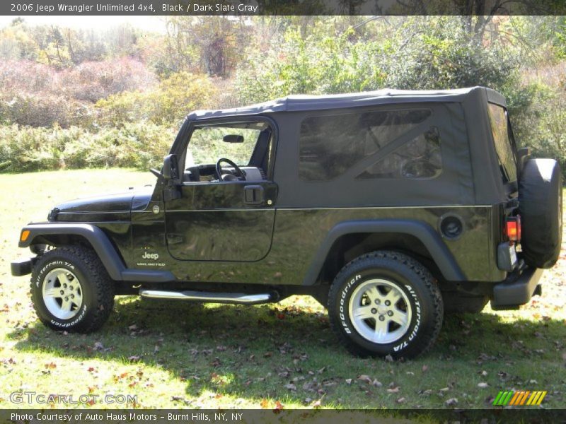 Black / Dark Slate Gray 2006 Jeep Wrangler Unlimited 4x4