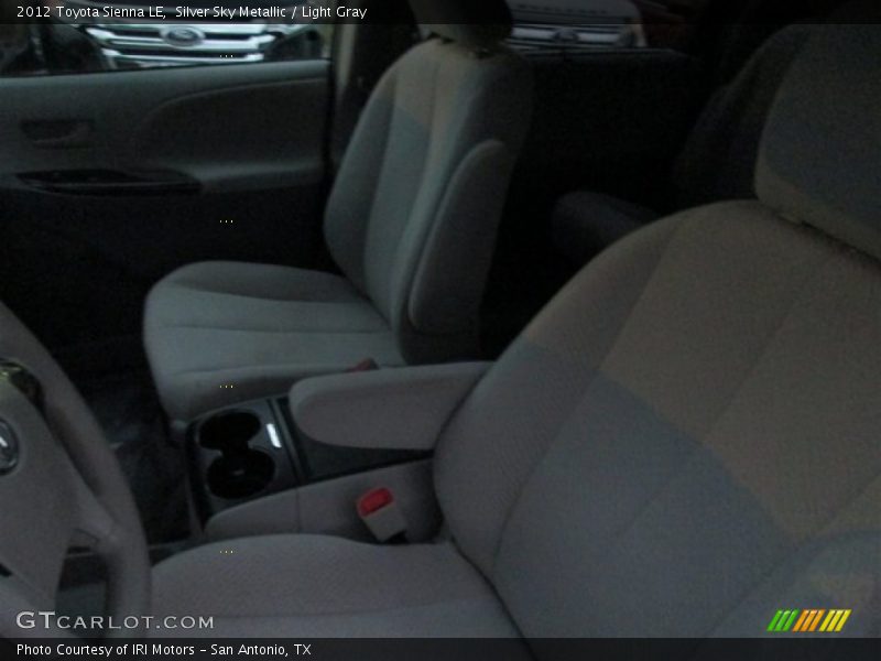 Silver Sky Metallic / Light Gray 2012 Toyota Sienna LE