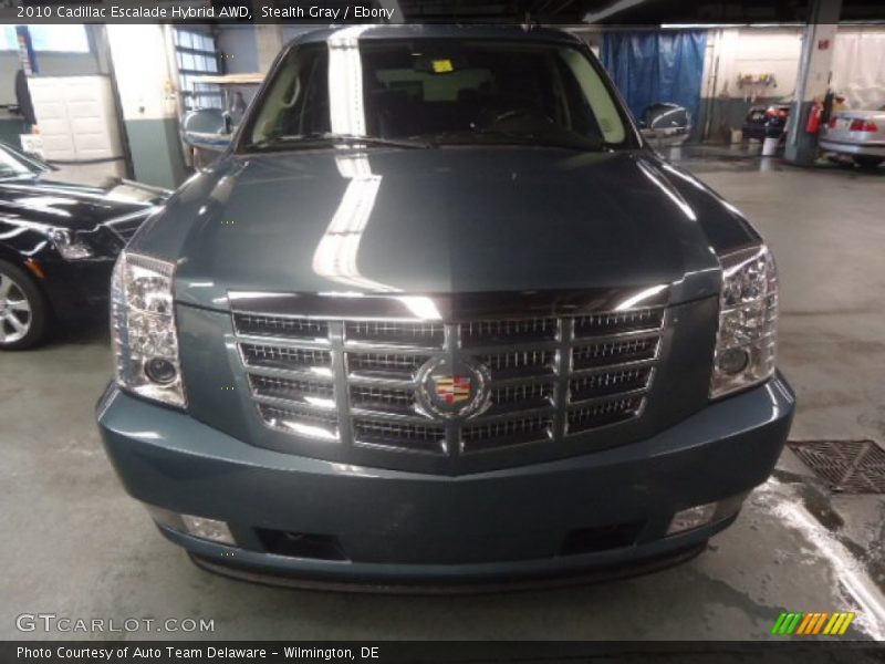 Stealth Gray / Ebony 2010 Cadillac Escalade Hybrid AWD