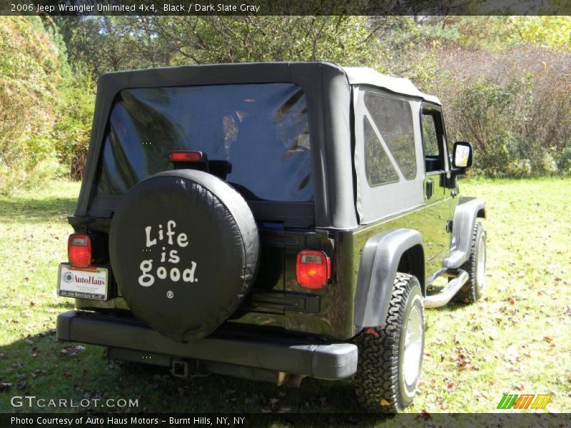 Black / Dark Slate Gray 2006 Jeep Wrangler Unlimited 4x4