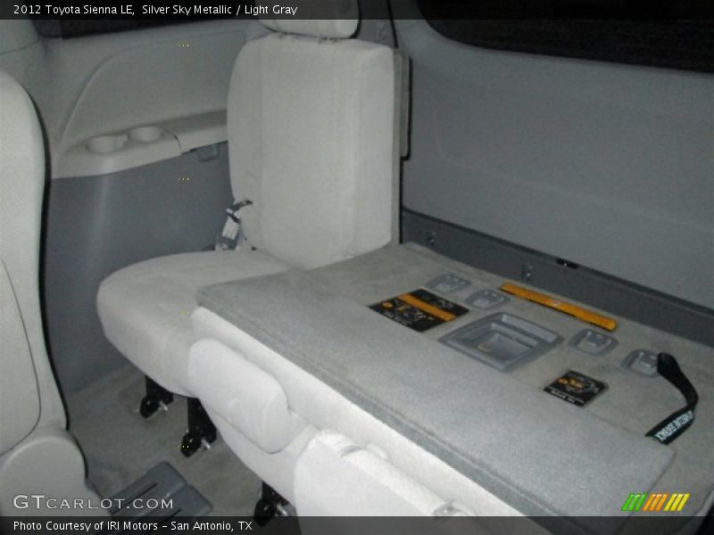 Silver Sky Metallic / Light Gray 2012 Toyota Sienna LE