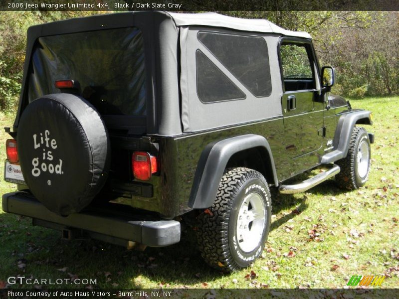 Black / Dark Slate Gray 2006 Jeep Wrangler Unlimited 4x4