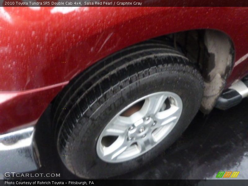 Salsa Red Pearl / Graphite Gray 2010 Toyota Tundra SR5 Double Cab 4x4