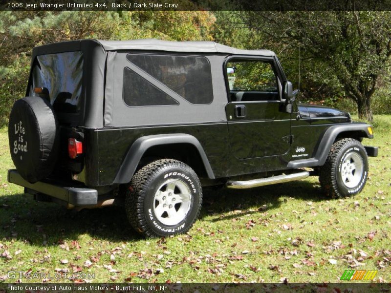 Black / Dark Slate Gray 2006 Jeep Wrangler Unlimited 4x4
