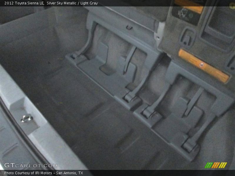 Silver Sky Metallic / Light Gray 2012 Toyota Sienna LE