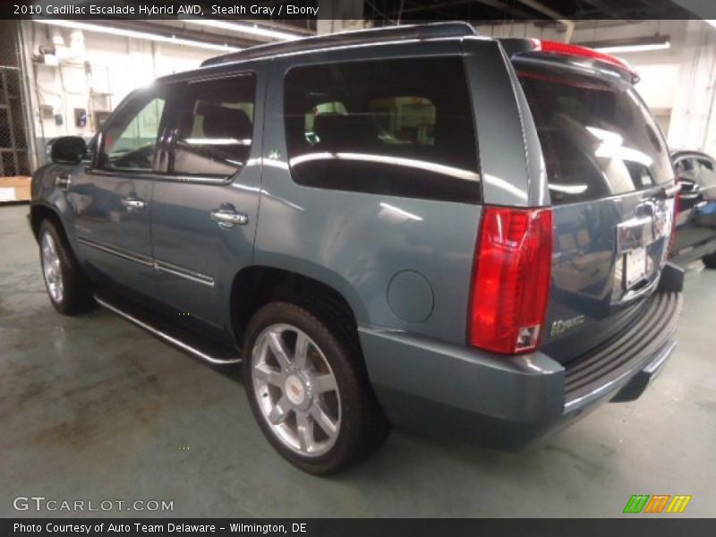 Stealth Gray / Ebony 2010 Cadillac Escalade Hybrid AWD