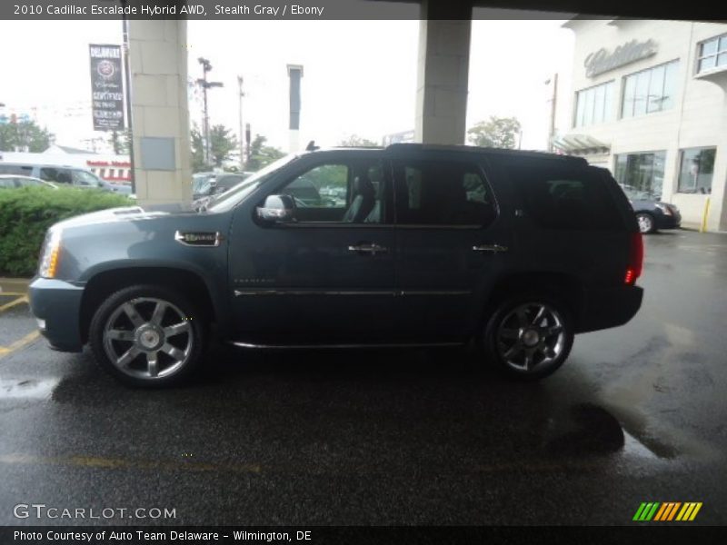 Stealth Gray / Ebony 2010 Cadillac Escalade Hybrid AWD