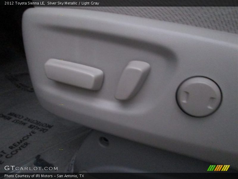 Silver Sky Metallic / Light Gray 2012 Toyota Sienna LE