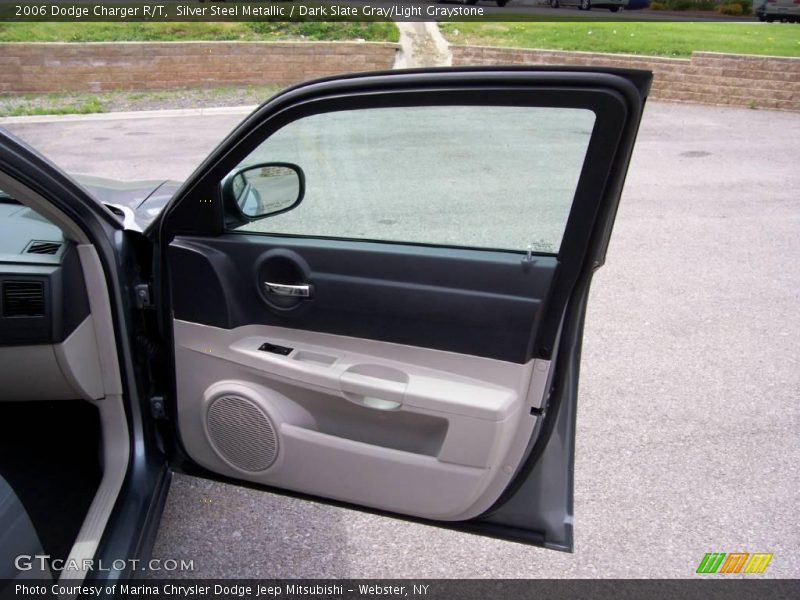 Silver Steel Metallic / Dark Slate Gray/Light Graystone 2006 Dodge Charger R/T