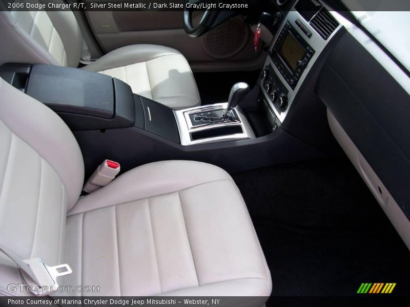 Silver Steel Metallic / Dark Slate Gray/Light Graystone 2006 Dodge Charger R/T