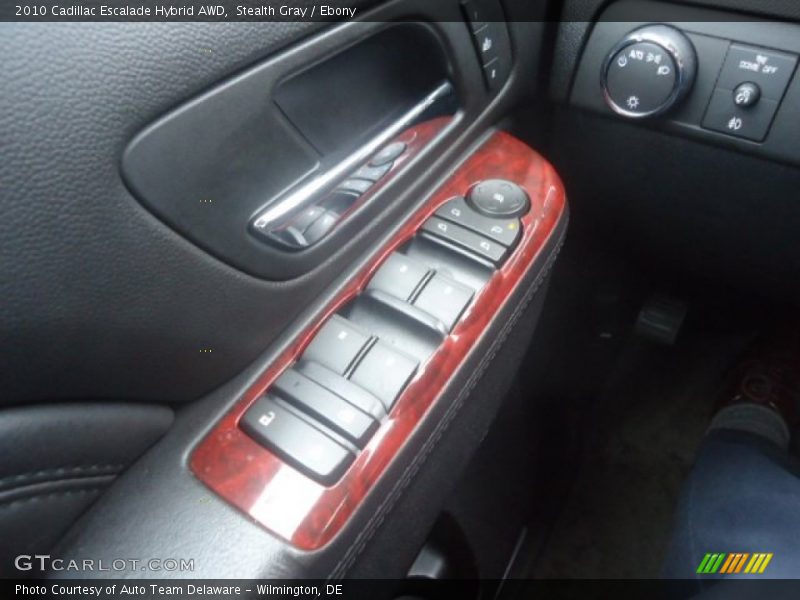 Stealth Gray / Ebony 2010 Cadillac Escalade Hybrid AWD