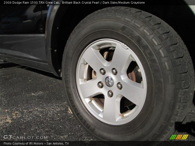 Brilliant Black Crystal Pearl / Dark Slate/Medium Graystone 2009 Dodge Ram 1500 TRX Crew Cab
