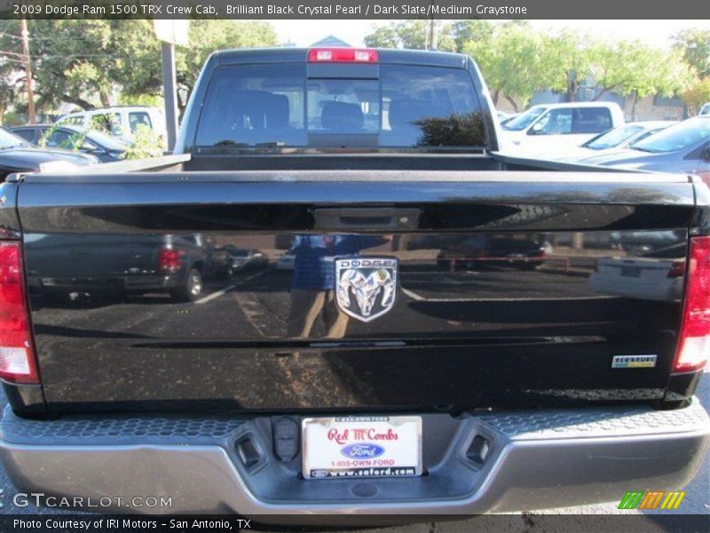 Brilliant Black Crystal Pearl / Dark Slate/Medium Graystone 2009 Dodge Ram 1500 TRX Crew Cab