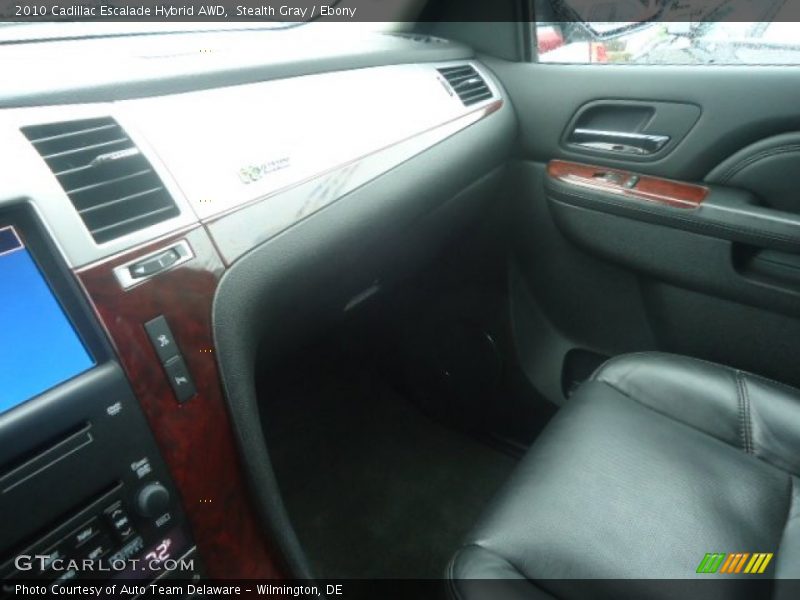 Stealth Gray / Ebony 2010 Cadillac Escalade Hybrid AWD