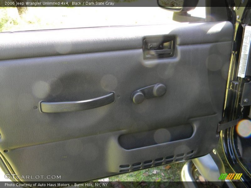 Black / Dark Slate Gray 2006 Jeep Wrangler Unlimited 4x4