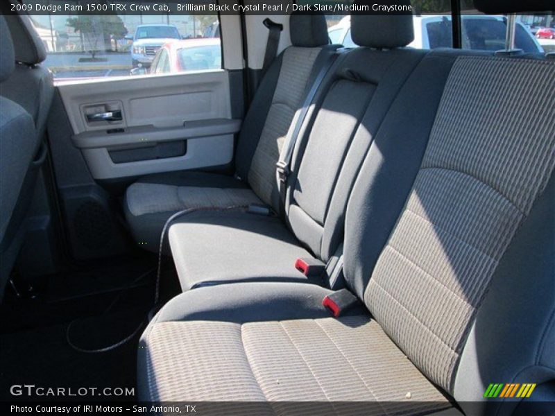 Brilliant Black Crystal Pearl / Dark Slate/Medium Graystone 2009 Dodge Ram 1500 TRX Crew Cab