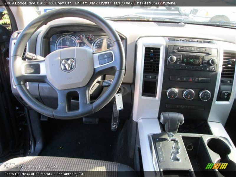 Brilliant Black Crystal Pearl / Dark Slate/Medium Graystone 2009 Dodge Ram 1500 TRX Crew Cab