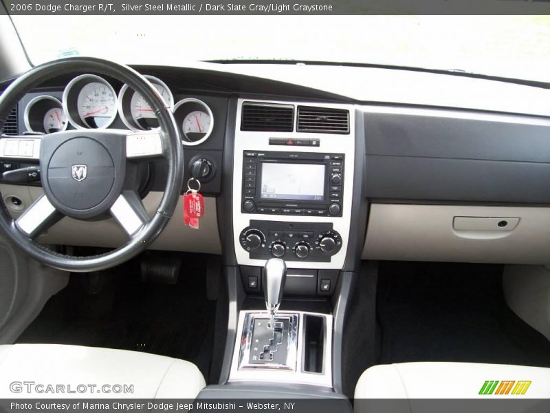 Silver Steel Metallic / Dark Slate Gray/Light Graystone 2006 Dodge Charger R/T