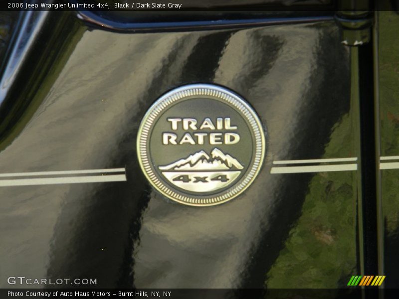 Black / Dark Slate Gray 2006 Jeep Wrangler Unlimited 4x4