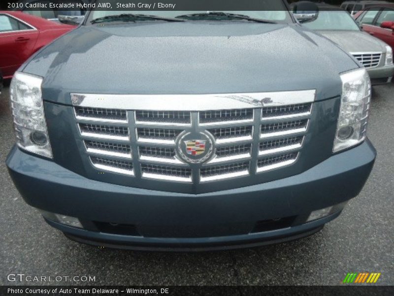 Stealth Gray / Ebony 2010 Cadillac Escalade Hybrid AWD