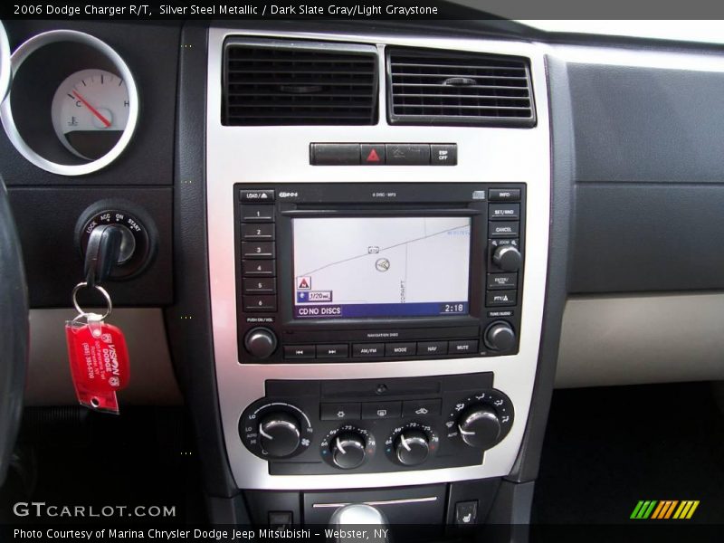 Silver Steel Metallic / Dark Slate Gray/Light Graystone 2006 Dodge Charger R/T