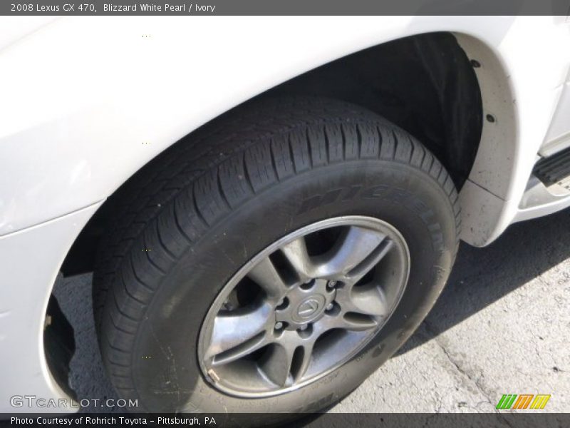 Blizzard White Pearl / Ivory 2008 Lexus GX 470