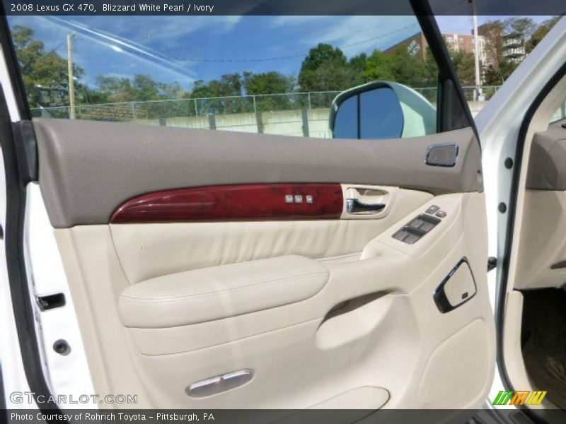 Blizzard White Pearl / Ivory 2008 Lexus GX 470
