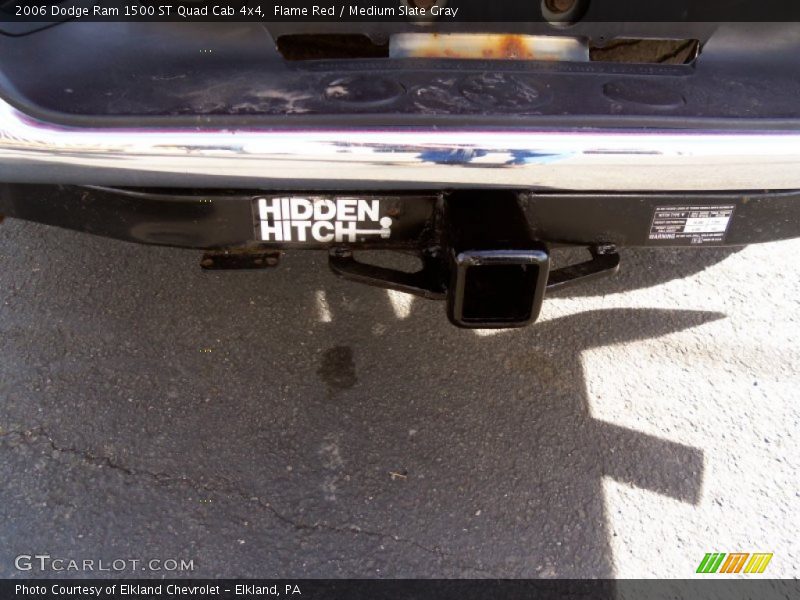 Flame Red / Medium Slate Gray 2006 Dodge Ram 1500 ST Quad Cab 4x4