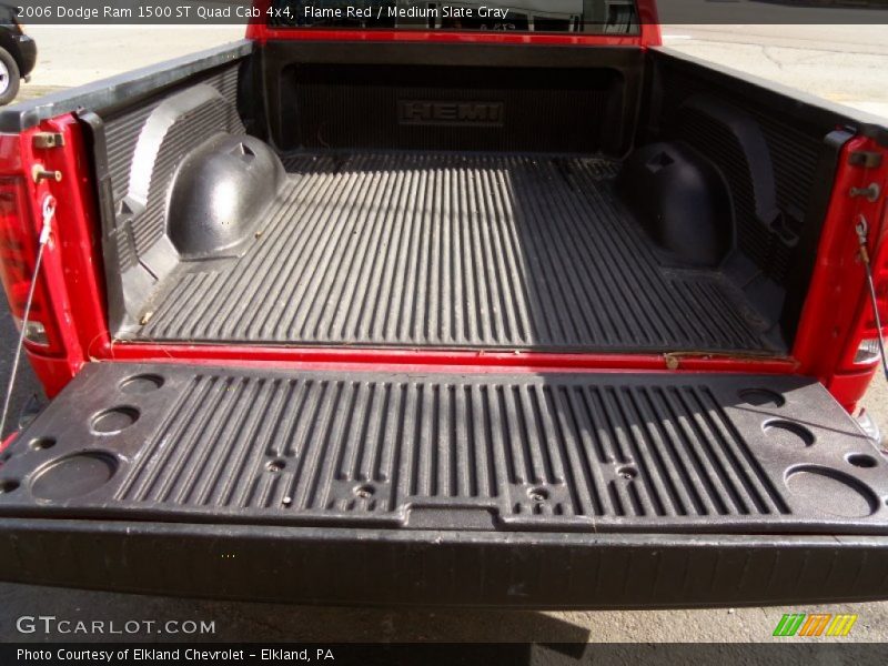 Flame Red / Medium Slate Gray 2006 Dodge Ram 1500 ST Quad Cab 4x4
