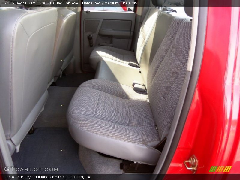 Flame Red / Medium Slate Gray 2006 Dodge Ram 1500 ST Quad Cab 4x4