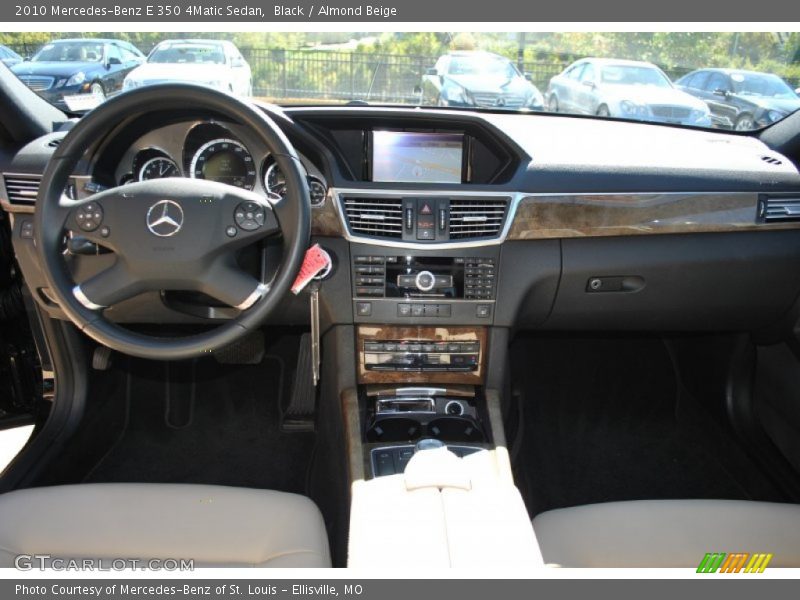 Black / Almond Beige 2010 Mercedes-Benz E 350 4Matic Sedan
